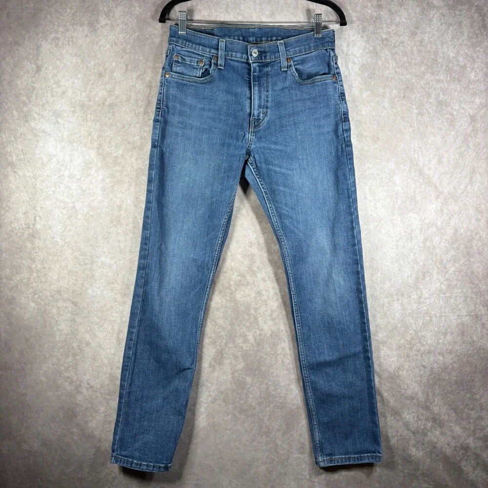 Levi's Jeans Mens Size 30x32 Blue 512 Slim Taper Stretch Denim Casual Everyday
